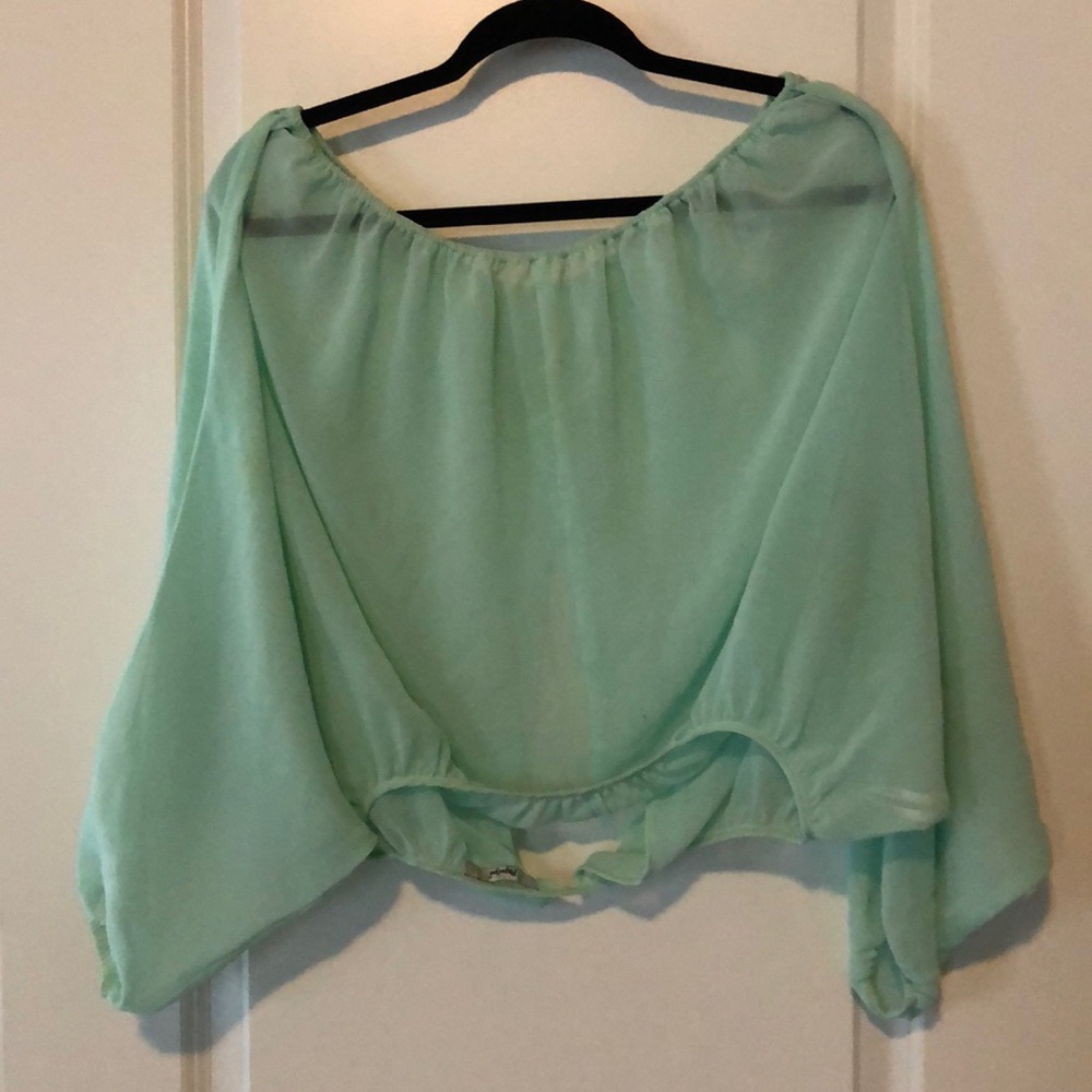 Sheer blouse